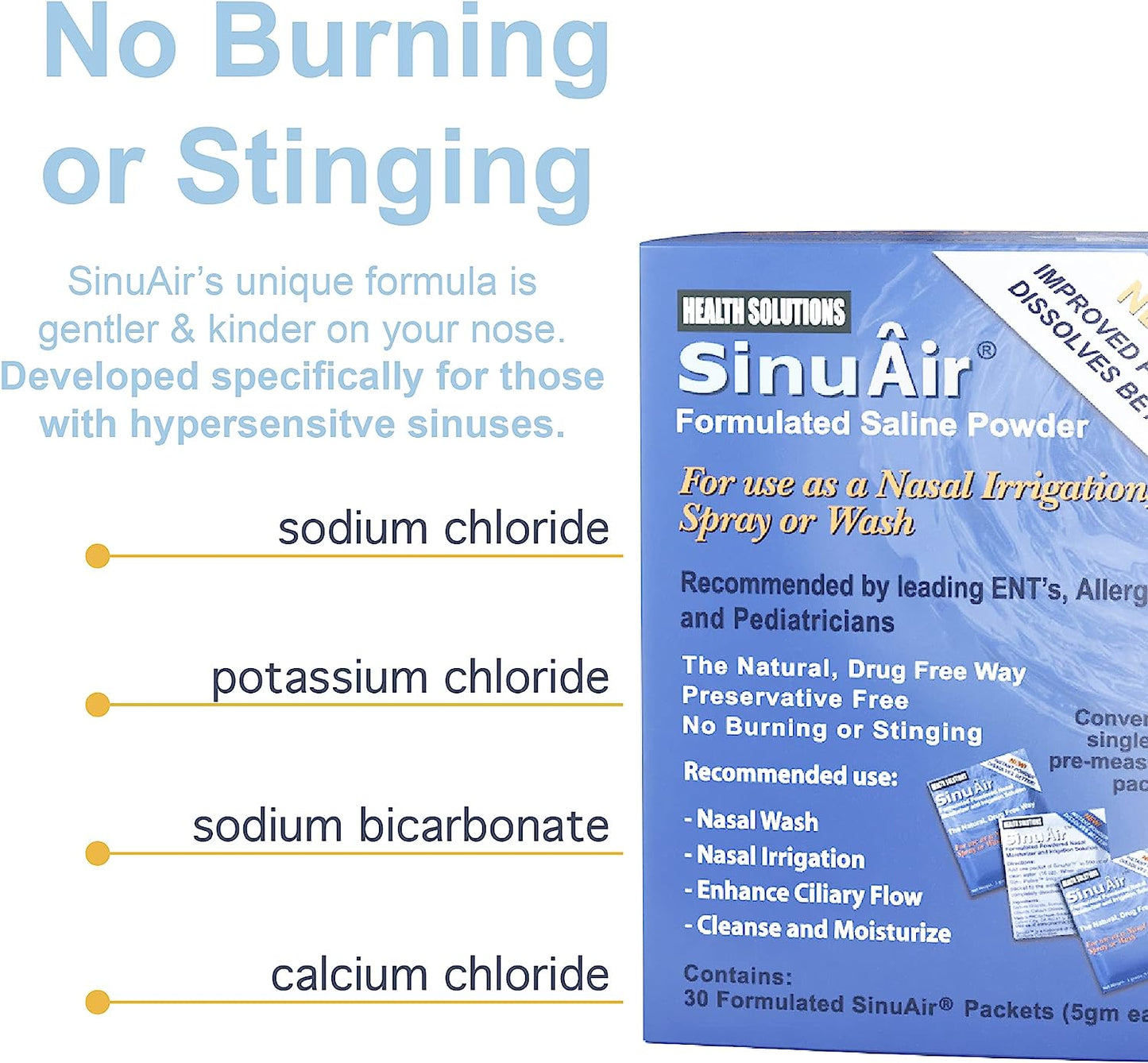 SinuAir 5g Saline Packets (30 ct)