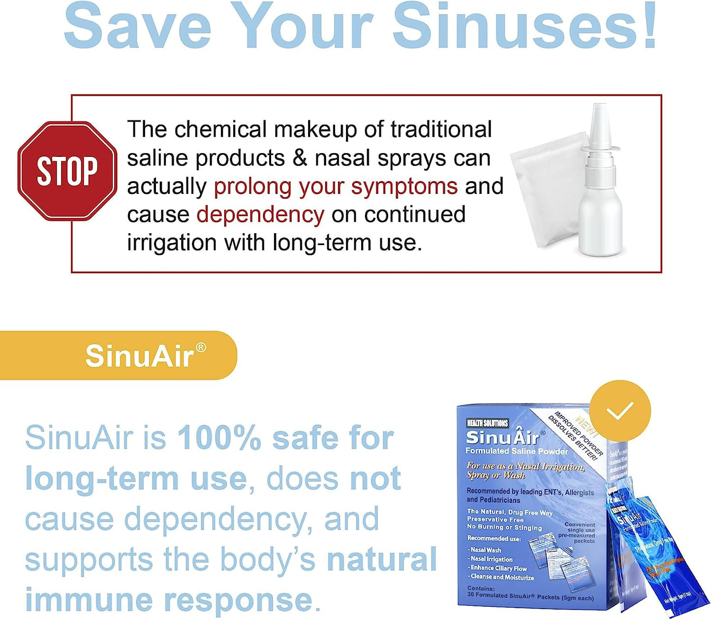 SinuAir 5g Saline Packets (30 ct)