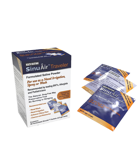SinuAir Traveler 2.5g Saline Packets (30 ct)