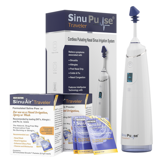 SinuPulse Traveler On-the-Go Sinus Relief Bundle