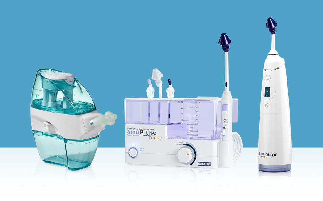 Which is the Best Choice for Sinus Relief...SinuPulse or Navage?