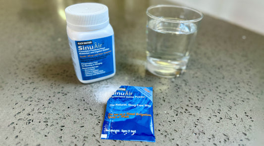 Why SinuAir Saline Powder is Essential for Effective Nasal Irrigation