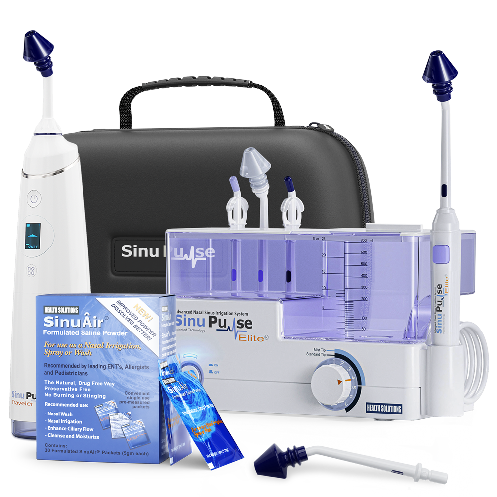 SinuPulse Elite saline solution bundle